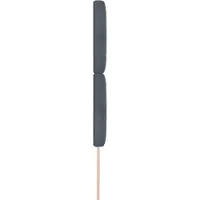 vidaXL Hoofdbord Donkergrijs 80 cm Fluweel