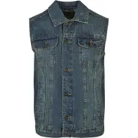 Urban Classics Bodywarmer blauw denim