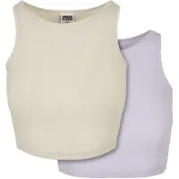 Urban Classics Top beige / lavendel