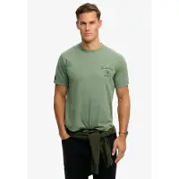 Superdry Shirt 'Tokyo Narrative' groen / appel
