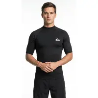 Quiksilver Shirt 'Everyday' lichtgrijs / zwart