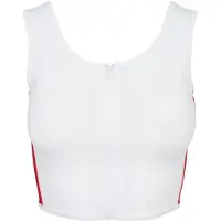 Urban Classics Top navy / vuurrood / wit