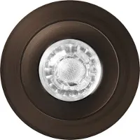 Eth Inbouwspot Hugo 1x GU10 - anodic brown