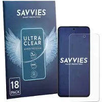 Savvies - Screenprotector voor Honor Play 80 Pro - Folie Beschermfolie transparant 18 Stuks