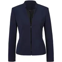 Goldner Blazers nachtblauw
