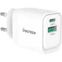 Vultech CC33-1C1A universele oplader voor iPhone, Samsung, Xiaomi, Oppo, Google