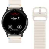 Just in Case Siliconen Bandje Crème voor Garmin Venu 3 / 4 45mm