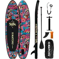Matchu Sports Sup Board YeYe Weller - Blauw, Rood, Oranje, Groen, Geel, Bruin - 320 - 81 - 15 cm - 15cm UV printing wire drawing material