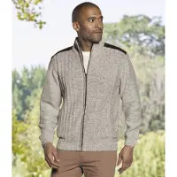 Atlas For Men - Casual tricotvest met fleecevoering - Heren - Verkrijgbaar in grote maten - 4XL