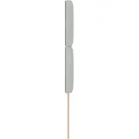 vidaXL Hoofdbord Lichtgrijs 100 cm Fluweel