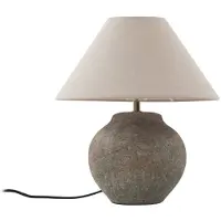 LUCANDE Tafellampe , Thalorin, Roestbruin, Woonkamer, Keramiek, Scandinavisch