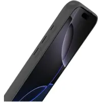 Just in Case TPU Rugdekking Zwart Apple iPhone 16 Pro Max (iPhone 16 Pro Max), Smartphonehoes, Zwart