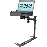 Ram Mounts Universele laptophouder voor voertuig, draaibaar (RAM-VB-196-SW1), sch..., Notebookstandaard, Zwart