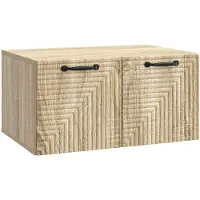 vidaXL Wandmontage TV-kast Sonoma Eiken 59,5 x 41 x 30 cm Bewerkt hout