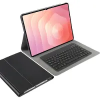Just in Case tablet Hoes met Toetsenbord geschikt voor Samsung Galaxy Tab S11 Ultra - AZERTY Bluetooth Keyboard Case - Zwart