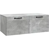vidaXL Wandmontage TV-kast Betongrijs 78,5 x 41 x 30 cm Bewerkt hout