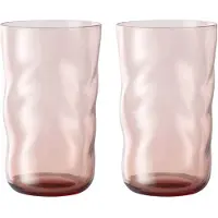 Paveau Swirl Glow - Longdrinkglazen (460 ml) - Set van 2 - Mondgeblazen Borosilicaatglas