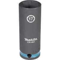 Makita E-16346 Impact Black Krachtdop 3/8 | 17 x 63 mm