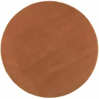 Muratap Relax samba rond wasbaar effen vloerkleed uni tapijt - 200 cm rond