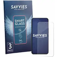 Savvies 3 Stuks Screenprotector - geschikt voor Oppo K15 Pro - beschermfolie glas transparant