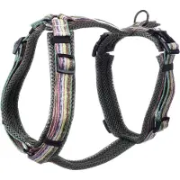Flamingo Hond Harnas Y-vorm Emerald Groen M 46-74cm 52-74cm 20mm