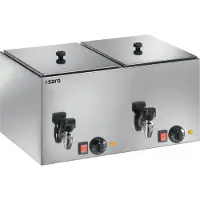Saro Worstwarmer Met Kraan | Inclusief rooster | RVS