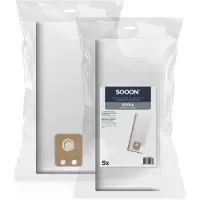 SQOON Stofzuigerzakken Geschikt voor Nilfisk GD1000 / VP3000 / VP600 - 5 Stuks