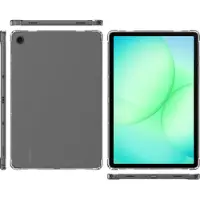 Just in Case tablet Hoes geschikt voor Samsung Galaxy Tab A11 Plus - Siliconen Flexibele Case - Transparant