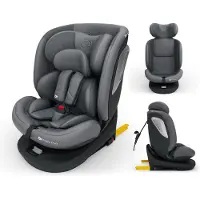 Kinderkraft Autostoel I-Grow 2 Plus I-Size Grey