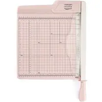 Vaessen creative Guillotine Papiersnijder - 30,5 x 30,5 cm - Roze