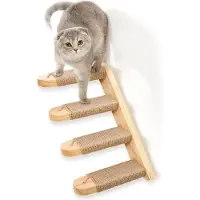 OEM Klimwand voor katten - Kattentrap voor aan de muur - Klimhulp voor katten - Set klimwand voor katten - Wandplankjes voor katten
