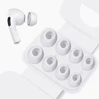 OEM Siliconen oordopjes ter vervanging voor AirPods Pro 2 - Geluidsreductie, anti-slip, zacht - 4 paar vervangende oordopjes (XS/S/M/L)