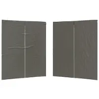 vidaXL Party Tent Zijwand 2 pcs Antracietkleurig 200 x 195 cm