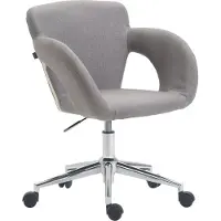 CLP Kantoel Edison, bekleding: grijs