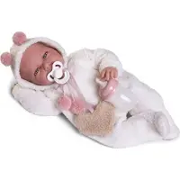 MuÑecas Antonio Juan Newborn Carla Plush Doll Roze Kinderen