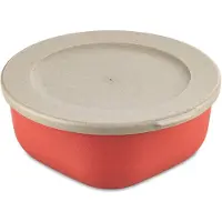 Koziol Bio-Circulair - Connect Box Schaal met Deksel 700 ml - Gerecycled Zonnebloemolie - Roze