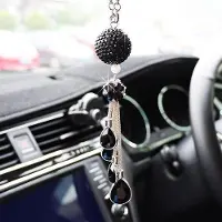 OEM Auto-accessoires - Glanzende kristallen voor achteruitspiegelhouder en zonnescherm | Strass-decoratie voor auto's | Decoratieve accessoires