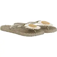 Ilse jacobsen Sandaal 'Cheerful16F' camel / platina / wit