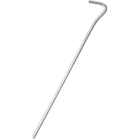 vidaXL Tentharingen 25 st Ø5 mm 23 cm gegalvaniseerd staal