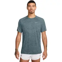 Nike Dri-FIT ADV hardlooptop met korte mouwen voor heren Stride - Grijs- Heren, Grijs