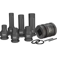 Hazet 985S/11 985S/11 Slagadapterset 1/2 (12.5 mm), 1 (25 mm)