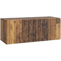 vidaXL Wandmontage TV-kast 78,5 x 31 x 30 cm Oud hout Bewerkt hout
