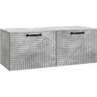 vidaXL Wandmontage TV-kast Betongrijs 78,5 x 31 x 30 cm Bewerkt hout