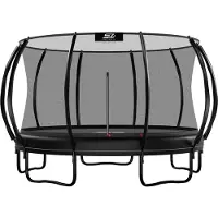 Senz Sports VLT Altura – Trampoline 366 cm – Verticaal veersysteem – Extra springruimte – Veiligheidsnet