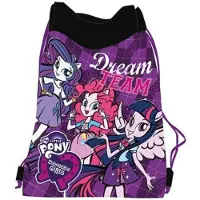 St. Majewski My Little Pony Equestria Meisjes Gymtas Paars - Schooltas