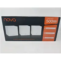 Tenda WL router nova MW12-3 Home Mesh WiFi Systeem 3 apparaten, Router, Wit