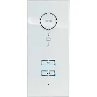 M-E Deurintercom VISTADOOR ADV-100 SS, uitbreidbare binnenunit in hoogglanz zwart