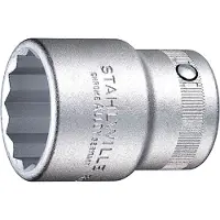 Stahlwille 55 A 1 7/8 05410070 Dubbel zeskant Dopsleutelinzetstuk 20 mm 1 7/8 3/4 (20 mm)