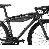 RockBros Fietsframezak, Driehoekige zadeltas, Fietszak, 100% waterdicht, Bovenbuis tas, Framezak, 1,5 liter