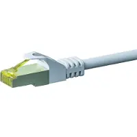 Dsit Cat7 S/FTP (PIMF) patchkabel - 5 meter wit - netwerkkabel - internetkabel - UTP kabel - RJ45 - 10000 mbit/s